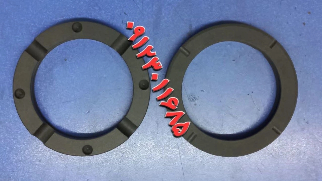 تراشکاری قطعات تفلونی کربن دار PTFE تراشکاری قطعات تفلونی کربن دار PTFE